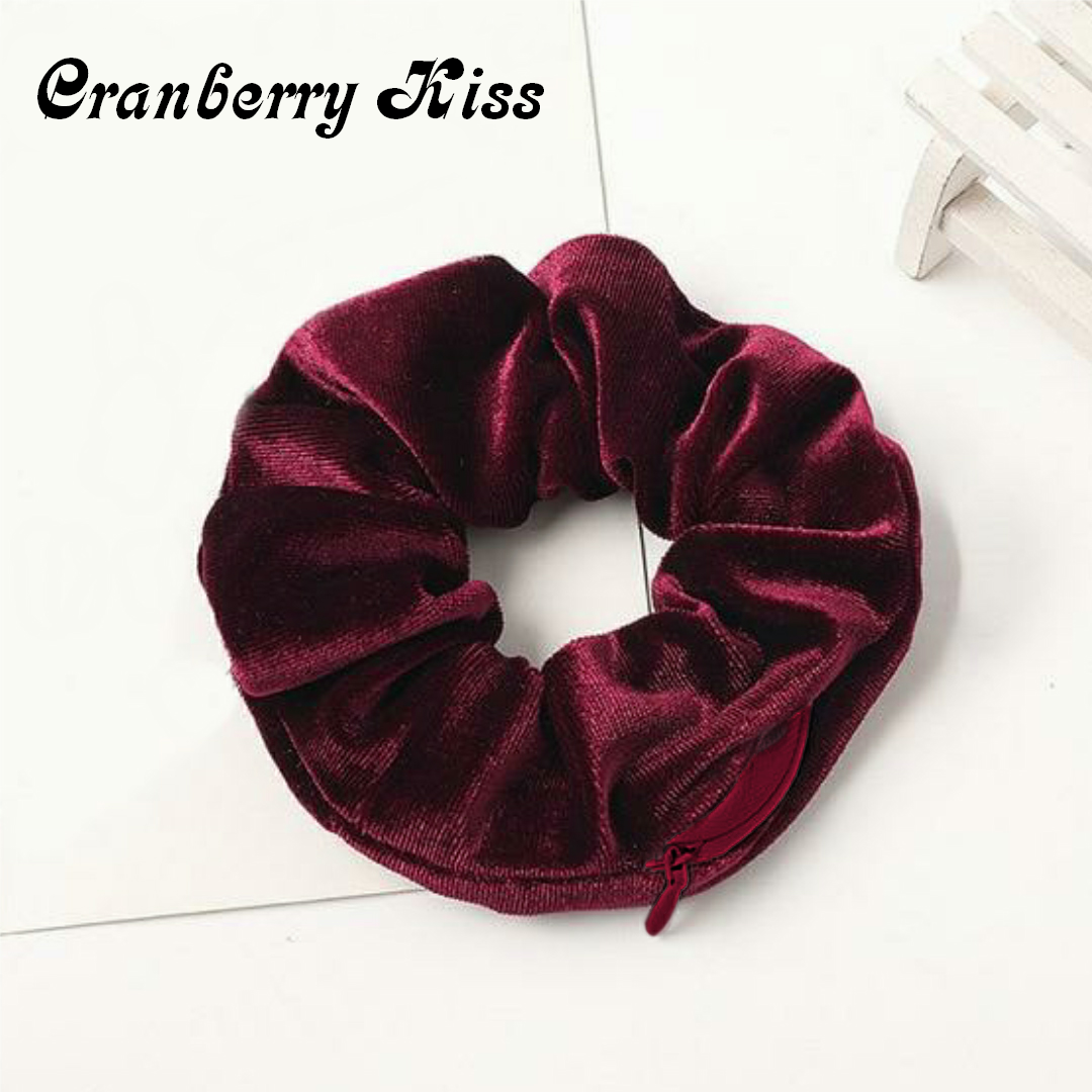 Stashy Scrunchie - Cranberry Kiss