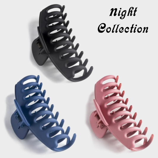 Matte Hair Claws - Night Collection (Set of 3)
