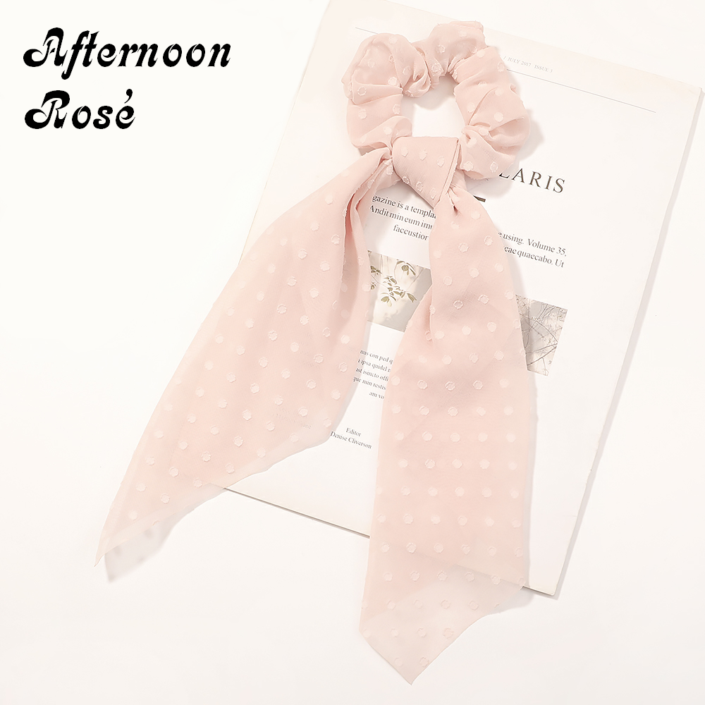 Scarf Scrunchie - Afternoon Rosé